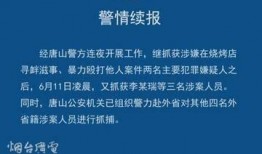 唐山市最新爆料案件公告,案情揭秘，真相渐浮水面
